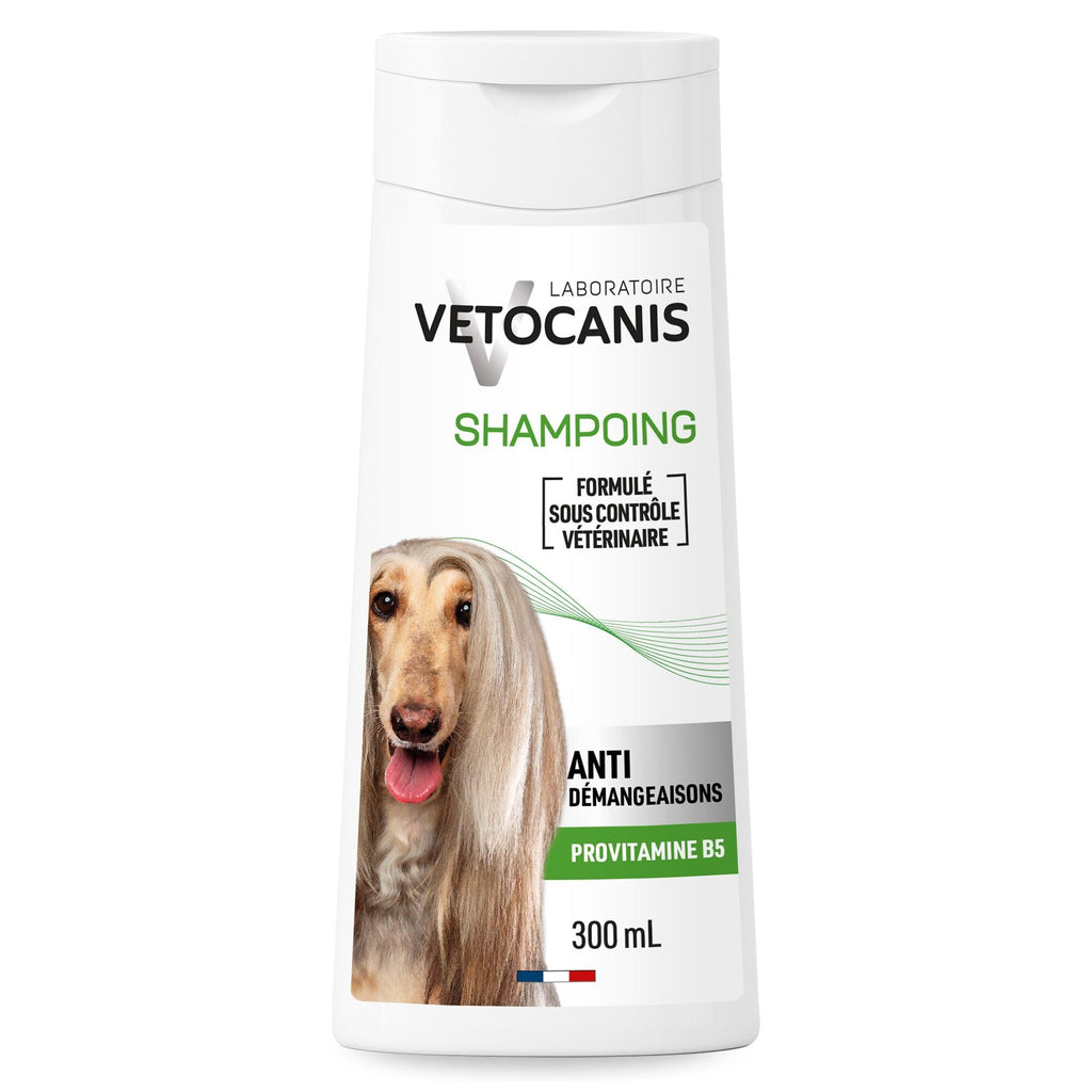 Shampoing Professionnel Anti-Démangeaisons pour Chien 300ml - Vetocanis