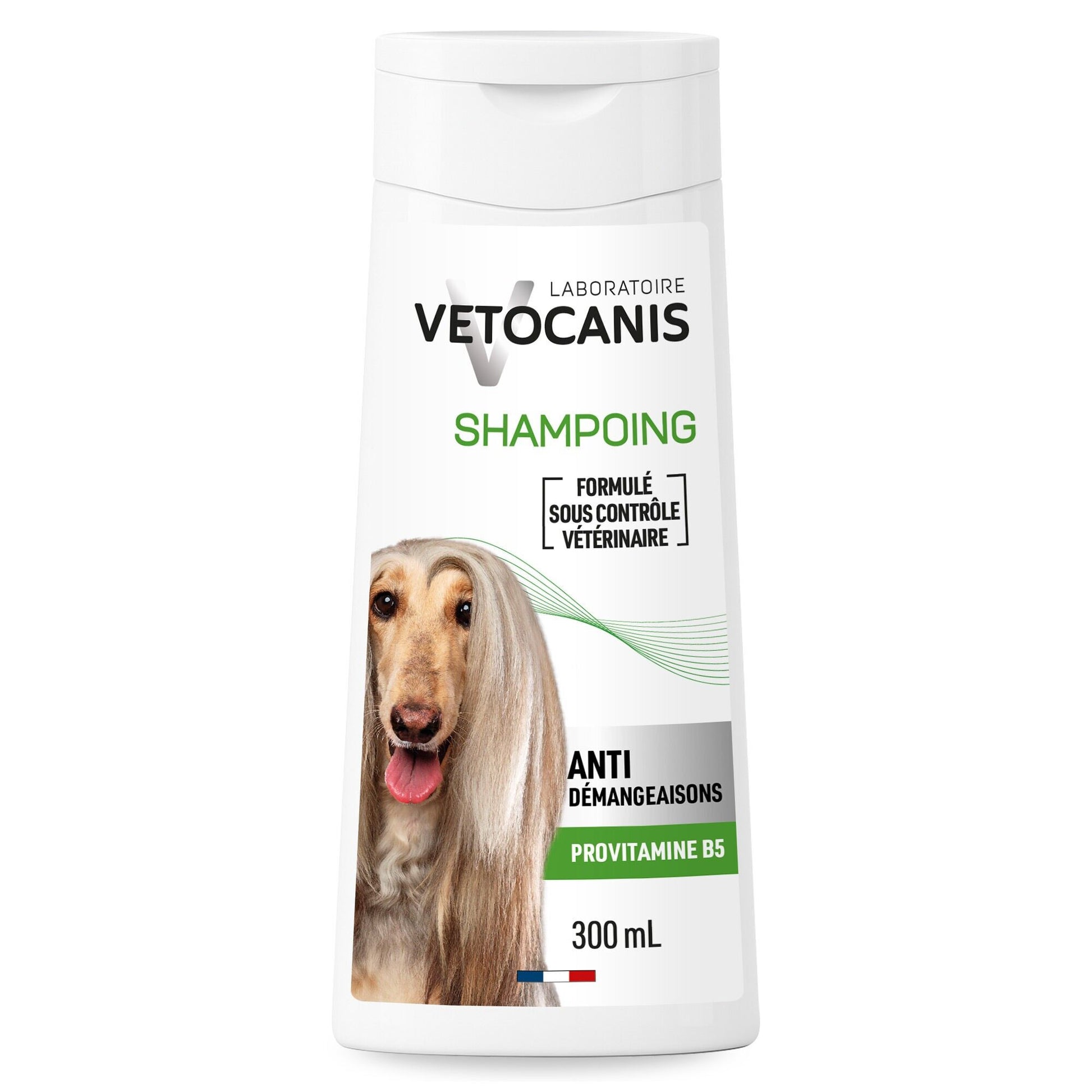 Shampoing Professionnel Anti-Démangeaisons pour Chien 300ml - Vetocanis