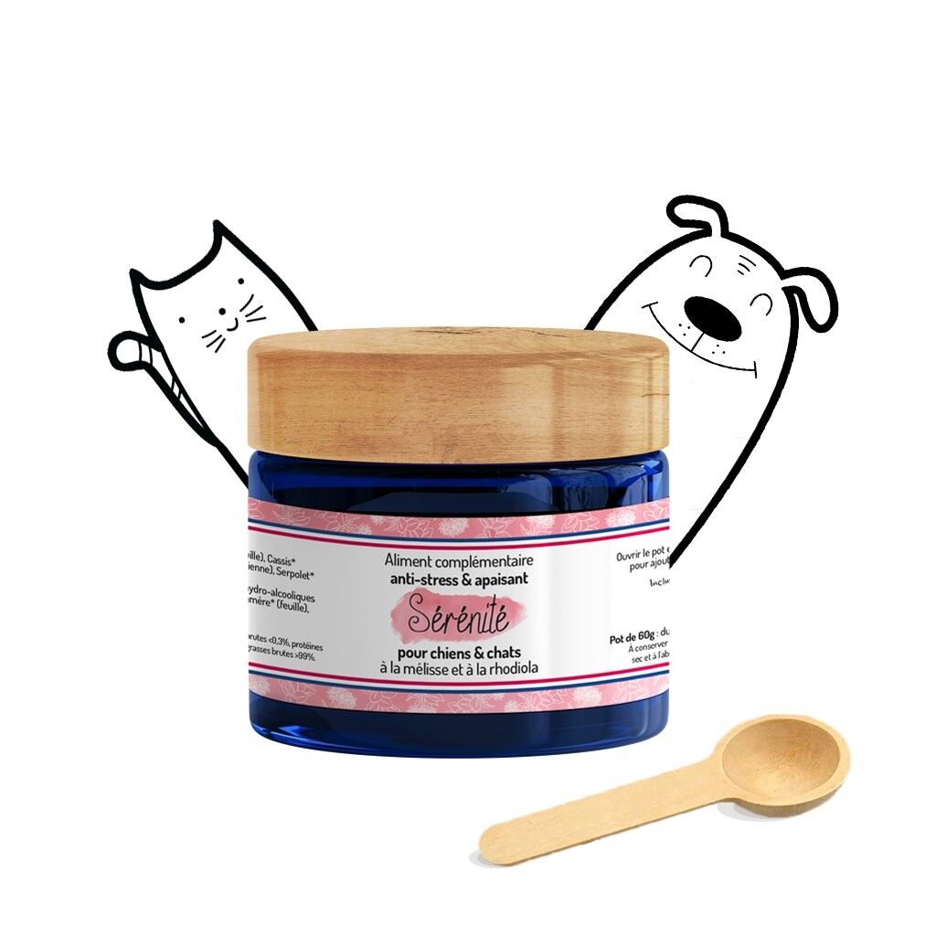 Antistress & Apaisant - Cure courte - Complément alimentaire - Truffe & Moustache