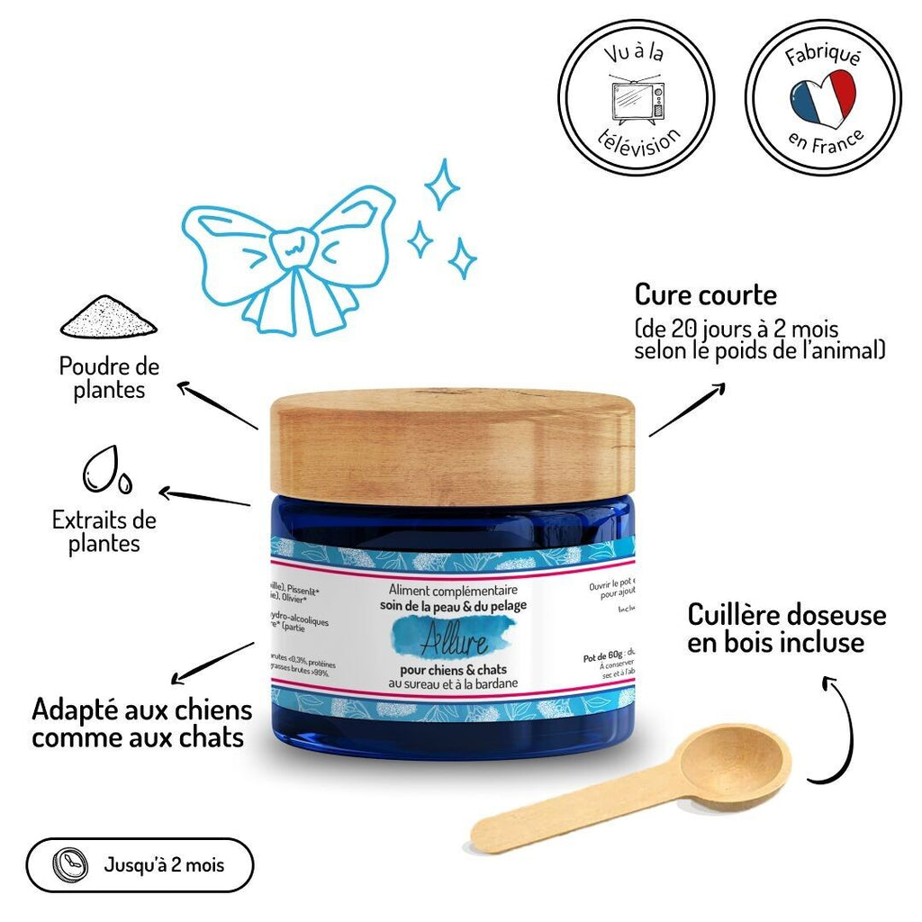 Soin de la Peau & du Pelage - Cure courte - Complément alimentaire - Truffe & Moustache