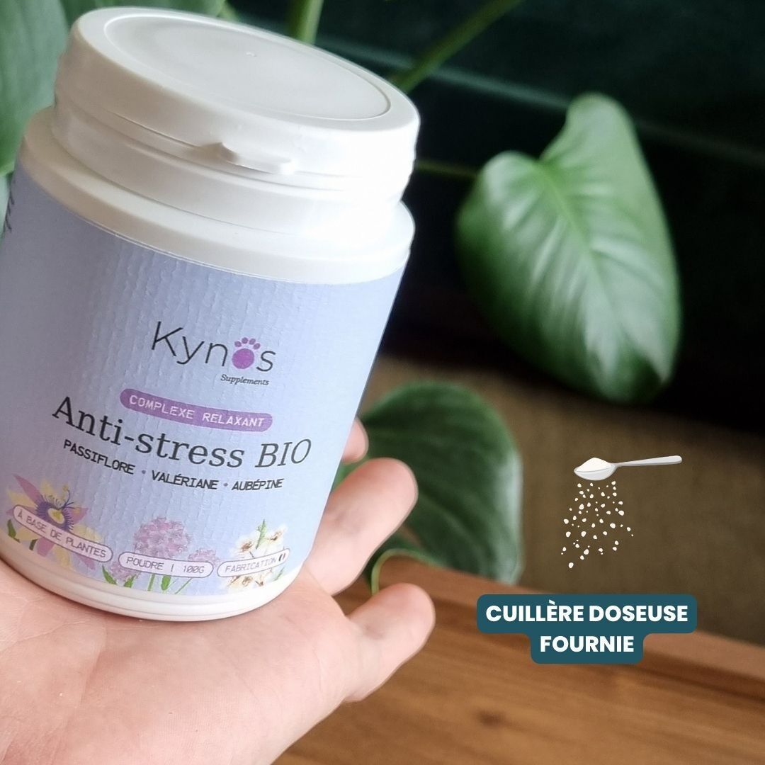 Stress Bio - Complexe relaxant 100% Naturel pour Chien - KYNOS