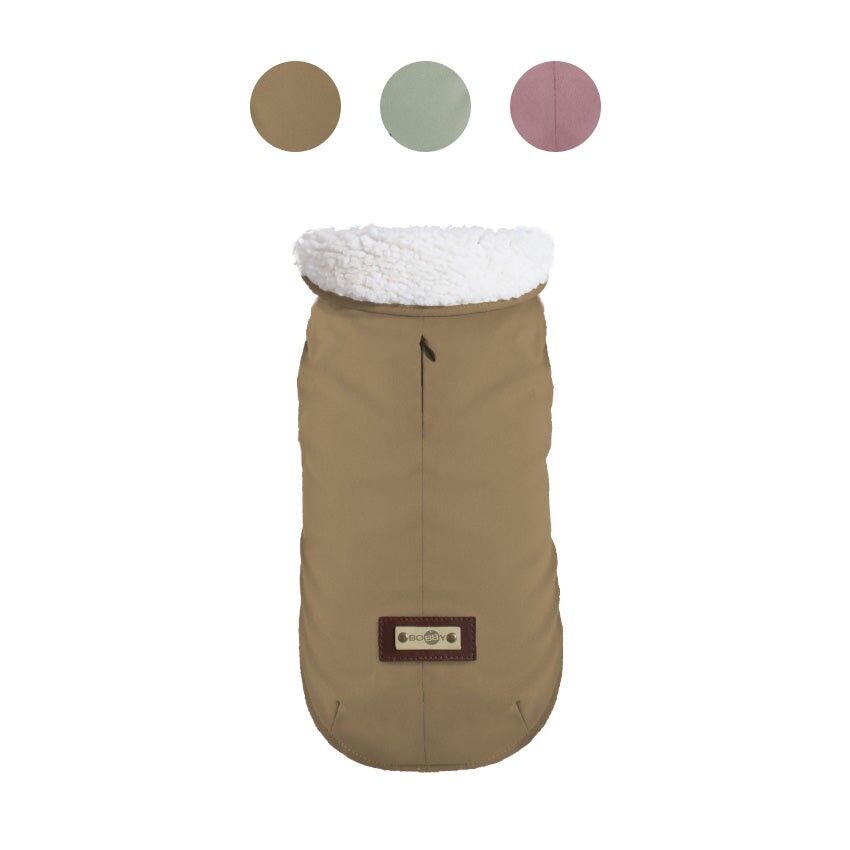 Parka doublee sherpa a boutons-pression pour chien - Croci - Croci