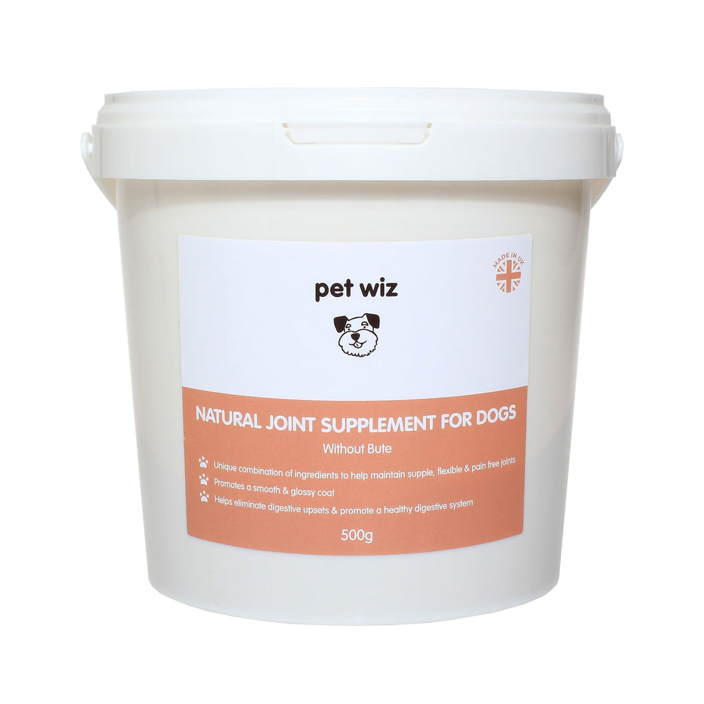 Complement articulaire naturel pour chien 500g - Pet Wiz - Pet Wiz