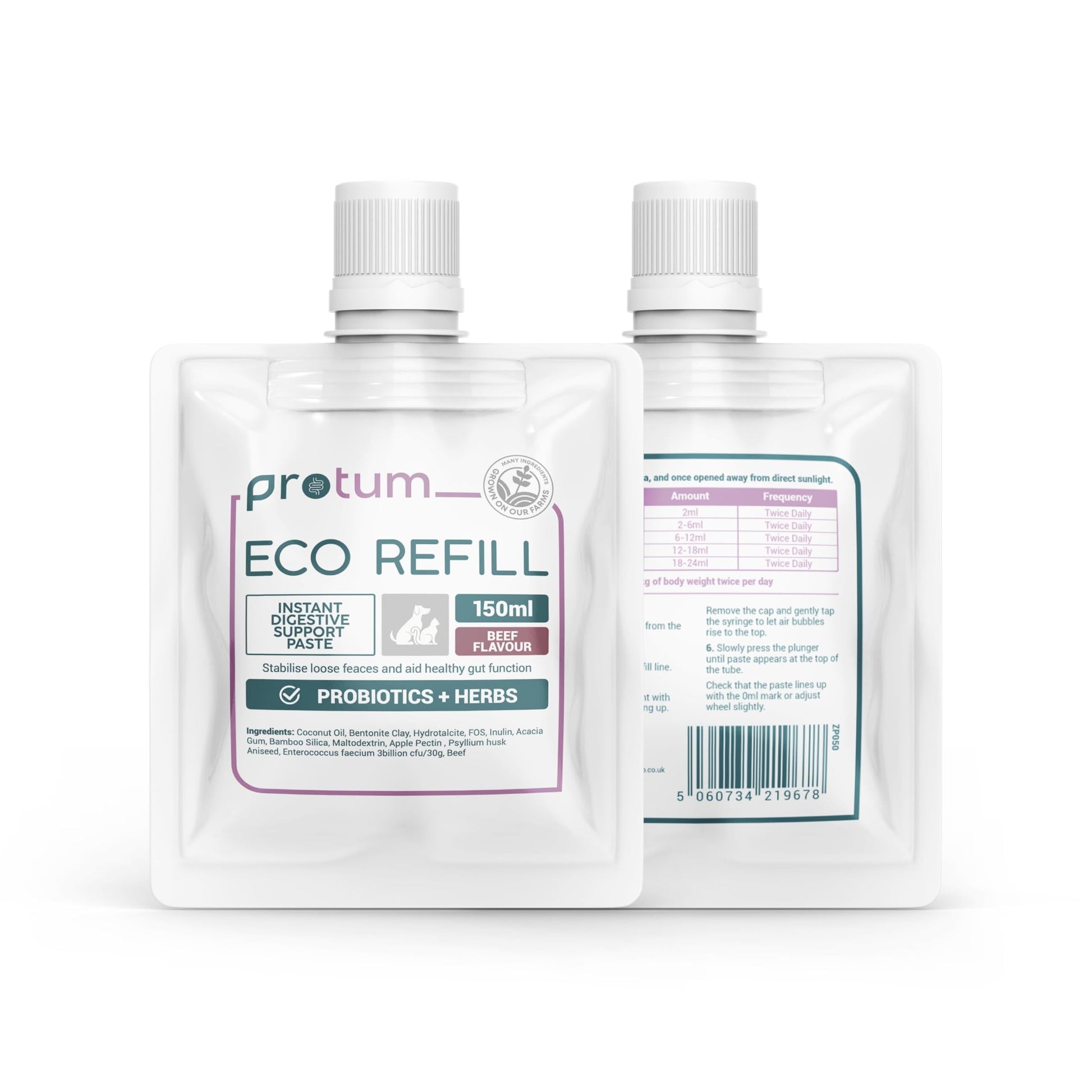 Sachet recharge probiotique Zanipro Protum 150ml - Zanipro