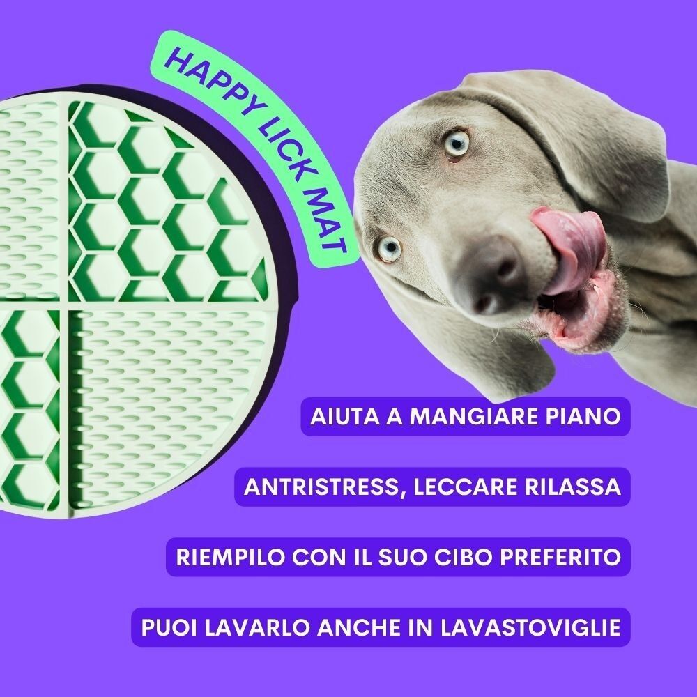 Tapis à lécher Happy Lick Mat pour chiens - JAMPY