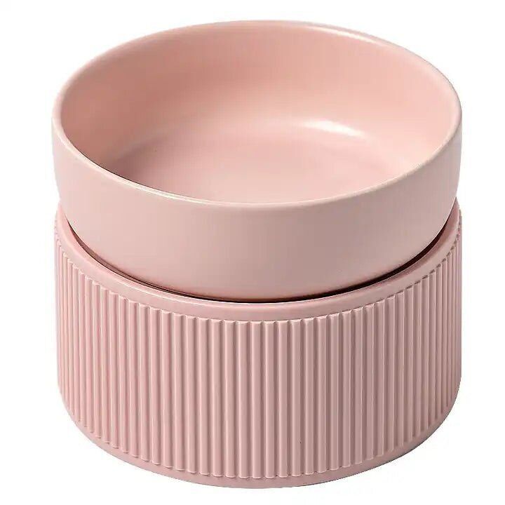 Gamelle surelevee en ceramique pour chien - House of Pets Delight - House of Pets Delight