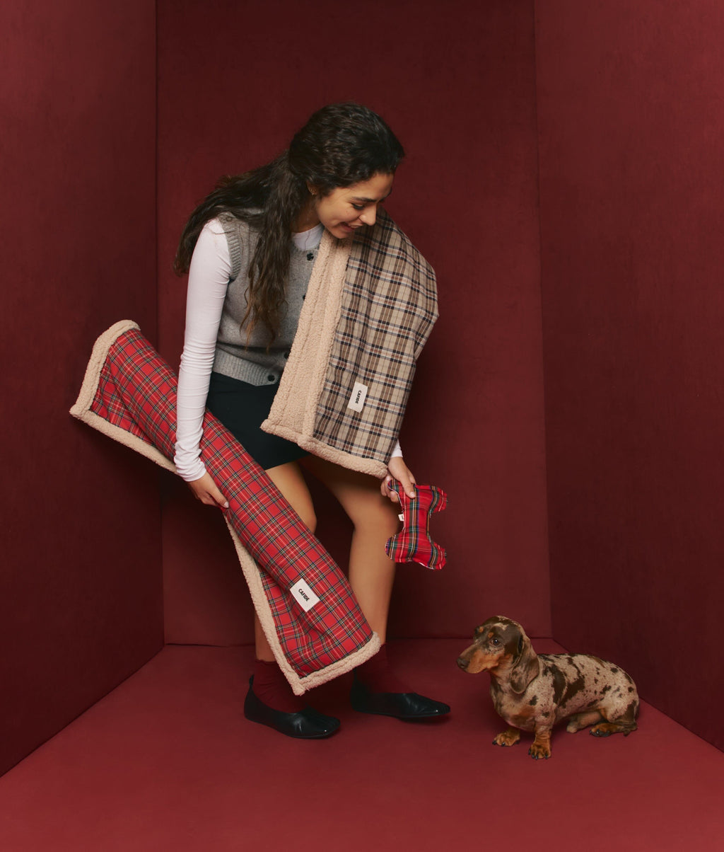 Couverture pour chien Red Royal Steward, Toia - Vue 3