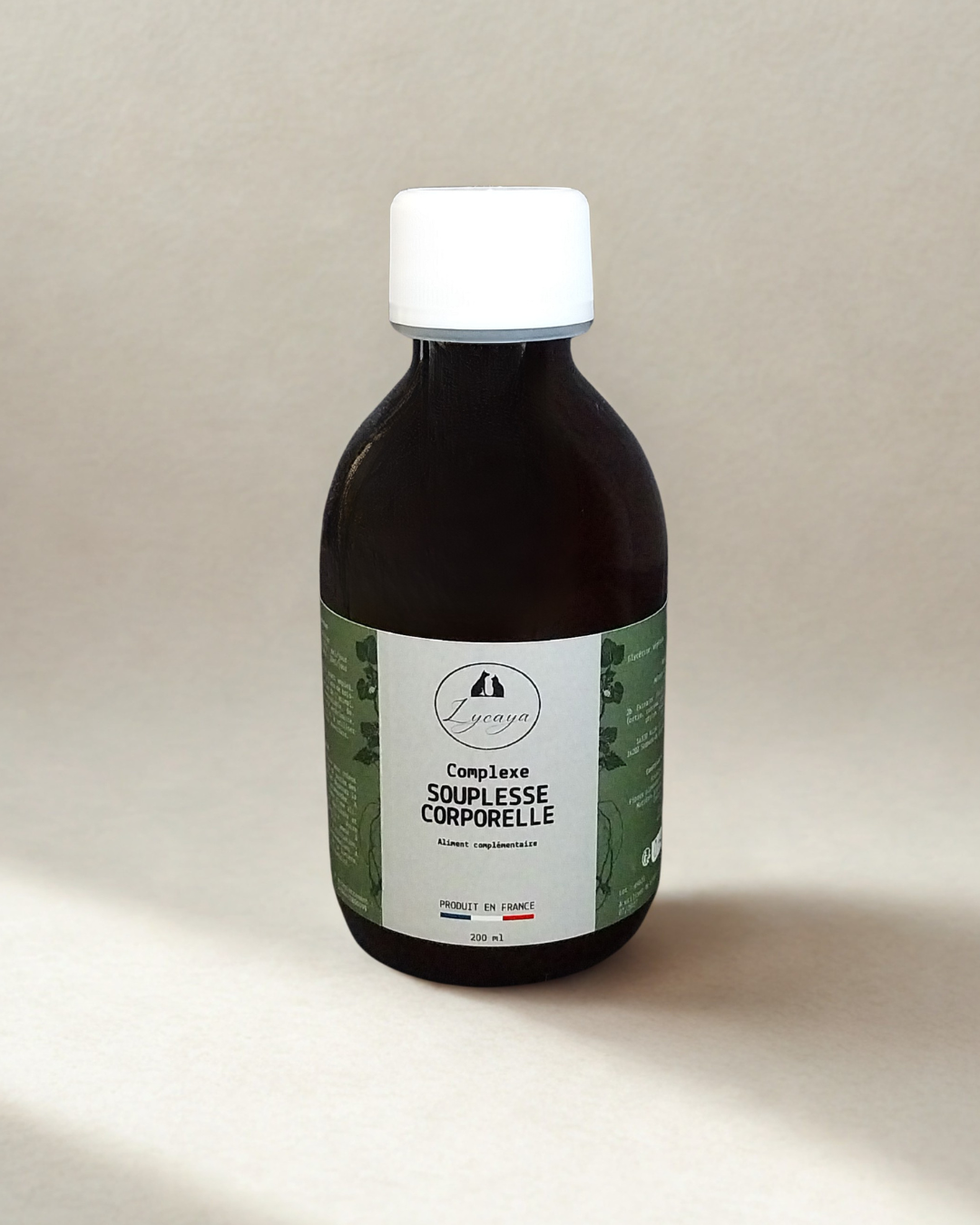 COMPLEXE SOUPLESSE CORPORELLE POUR CHIENS ET CHATS SANS ALCOOL - 200 ml - PRO... - Vue 1
