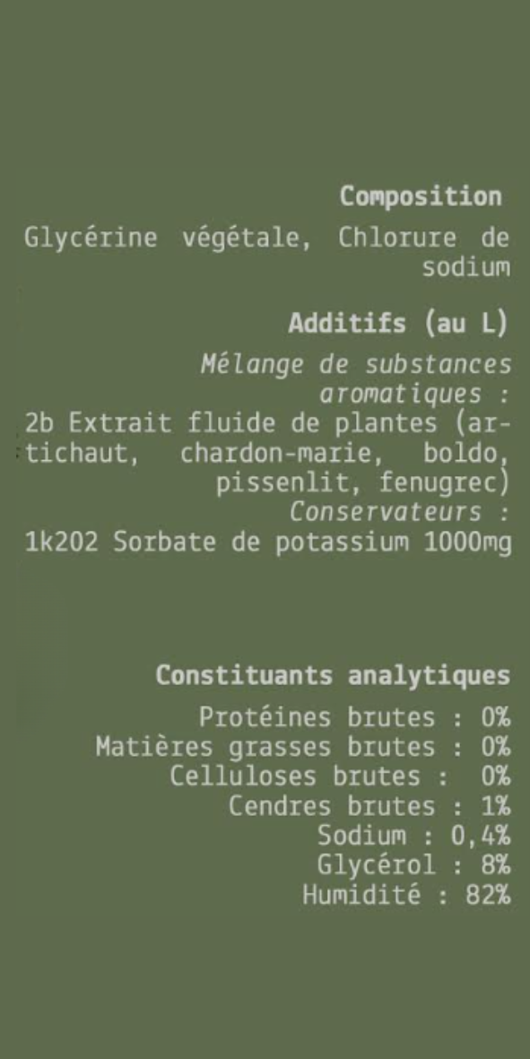 COMPLEXE DIGESTION POUR CHIENS ET CHATS SANS ALCOOL - 200 ml - PRODUIT EN FRANCE - Vue 3