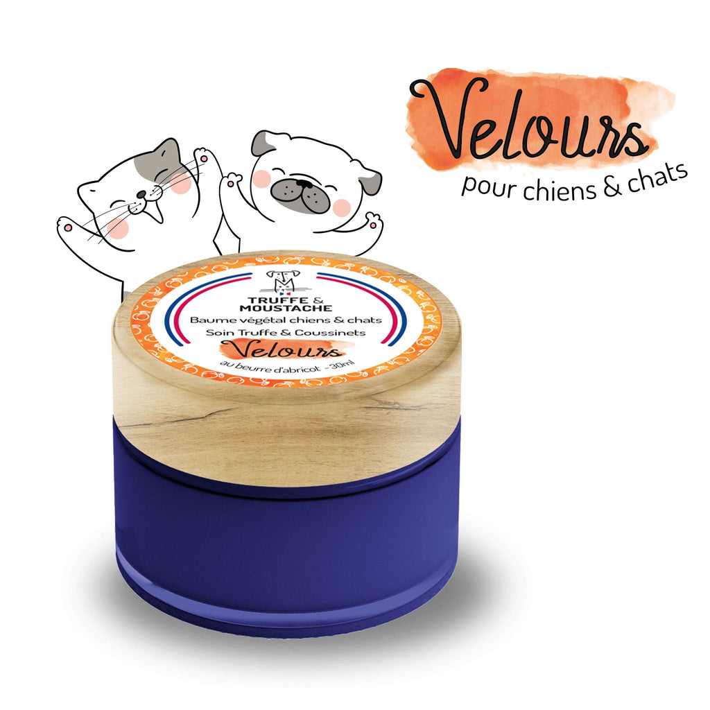 Baume hydratant coussinets et truffe Velours - Truffe & Moustache