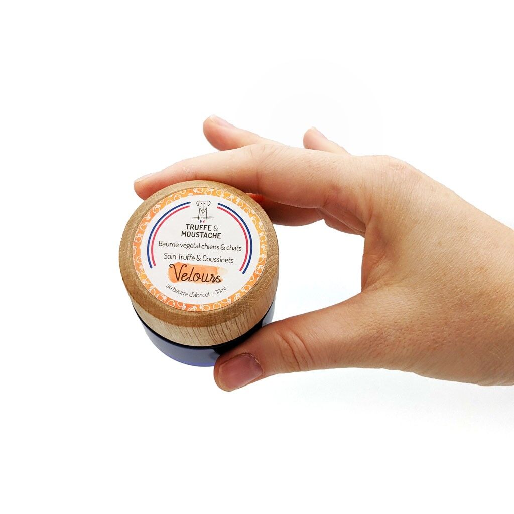 Baume hydratant coussinets et truffe Velours - Truffe & Moustache