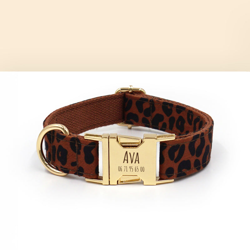 Collier personnalisé gravé pour chien Biothane - Vue 1