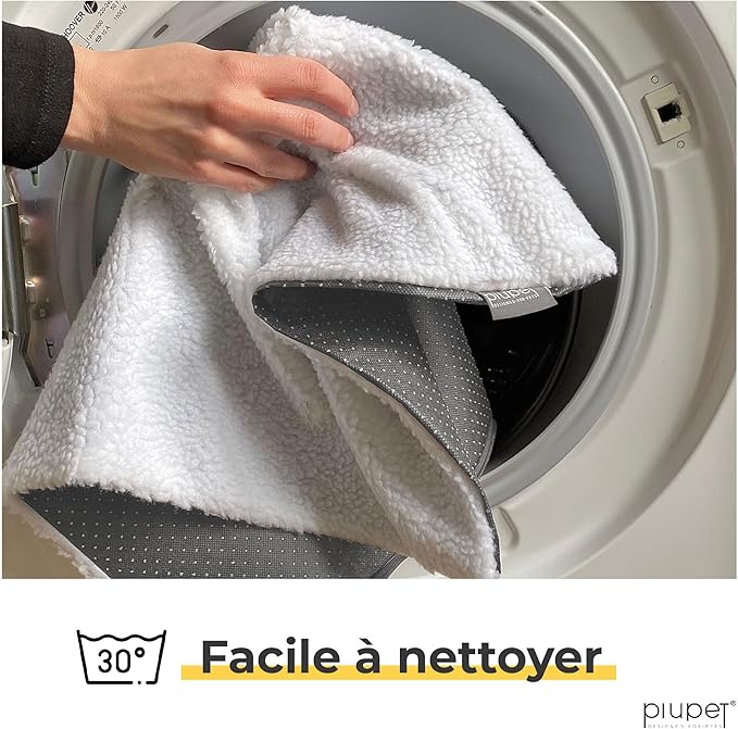Couverture COCO PiuPet - Facile à nettoyer, lavable 30°